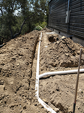 Septic and Water Pipe Work